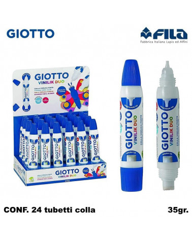 GIOTTO COLLA VINILIK DUO 35gr. [24PZ]
