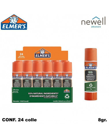 ELMER'S COLLA STICK 8GR.24PZ.