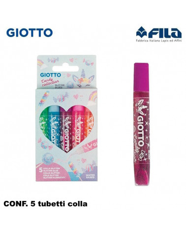 GIOTTO COLLA GLITTER GLUES CANDY COLLECTION