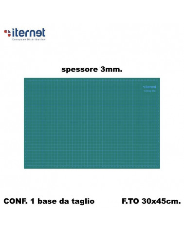 ITERNET BASE DA TAGLIO A3 30x45cm. spessore 3mm.