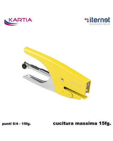ITERNET CUCITRICE PINZA KARTIA 8 GIALLO
