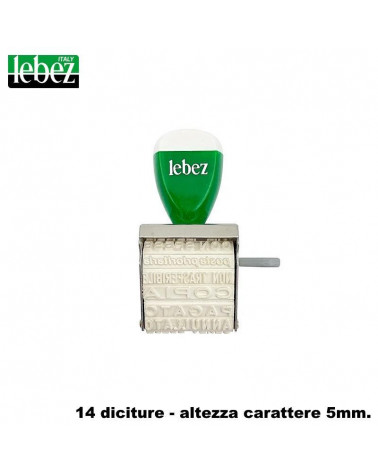 LEBEZ POLINOMIO 14 DICITURE 0174