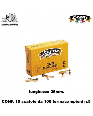 LEONE DELLERA FERMACAMPIONI N.5  [10CF]