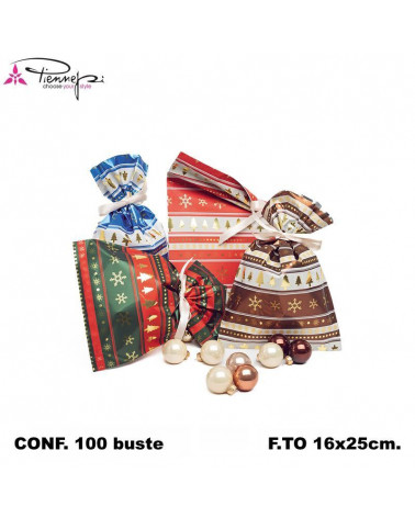 PNP BUSTE REGALO 16x25 CANAZEI [100PZ]