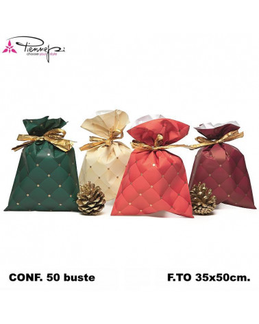 PNP BUSTE REGALO 35x50 VELOUR [50PZ]