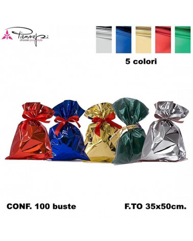 PNP BUSTE REGALO NATALE 35x50  [100PZ]