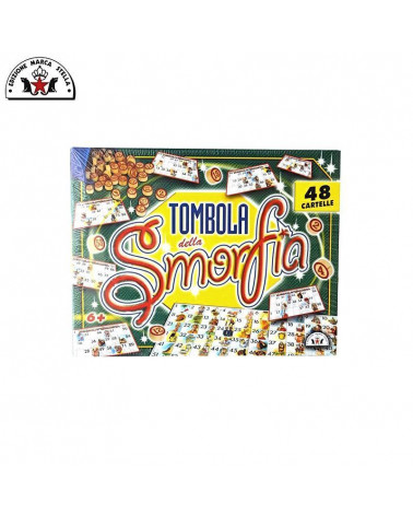 EDIZIONE MARCA STELLA TOMBOLA DELLA SMORFIA 48 CARTELLE