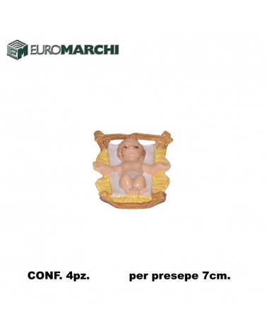 EUROMARCHI GESU' BAMBINO IN CULLA CM7 PZ4