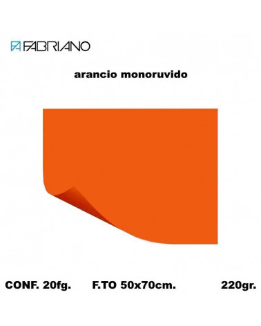 BRISTOL MONORUVIDO 50X70 ARANCIO[20FG]