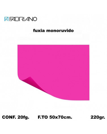 BRISTOL MONORUVIDO 50X70 FUXIA[20FG]
