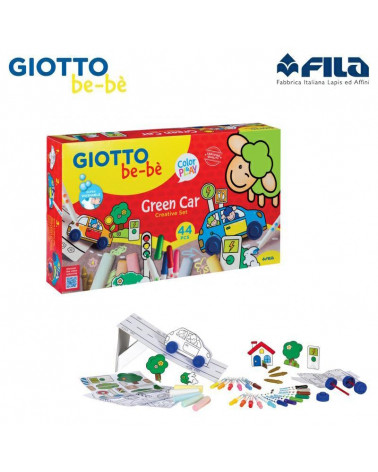 GIOTTO BEBE' GREEN CAR SET 477500