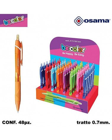 OSAMA ROLLER JETSTREAM BECOLOR 48pz.