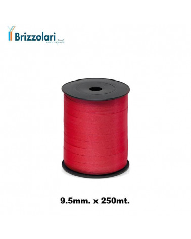 BRIZZOLARI ROCCHETTO MM9,5X250MT. ROSSO 07-NASTRO