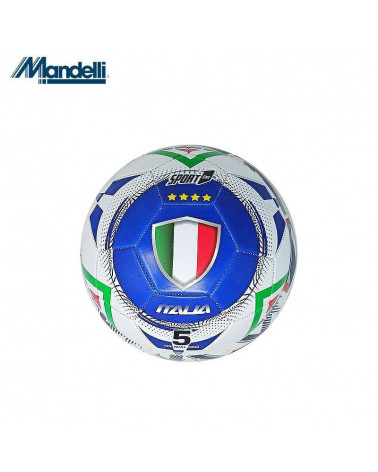 MANDELLI PALLONE CALCIO CUOIO ITALIA