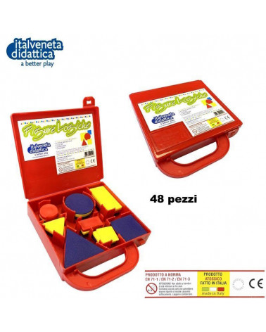 ITALVENETA DIDATTICA FIGURE LOGICHE 48PZ.