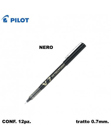 PILOT ROLLER V7 07 NERO [12PZ]