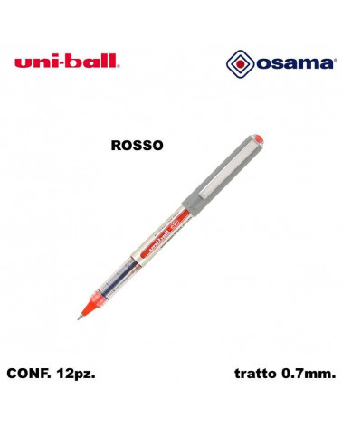 OSAMA ROLLER UNI BALL EYE 07 12PZ. ROSSO FINE