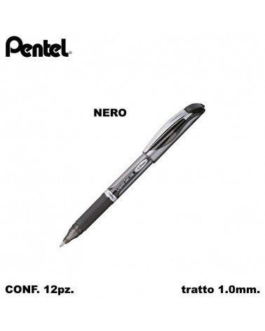 PENTEL ROLLER ENERGEL XM 1.0 NERO [12PZ]