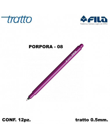 TRATTO MARCATORE PEN  PORPORA 08 [12PZ]