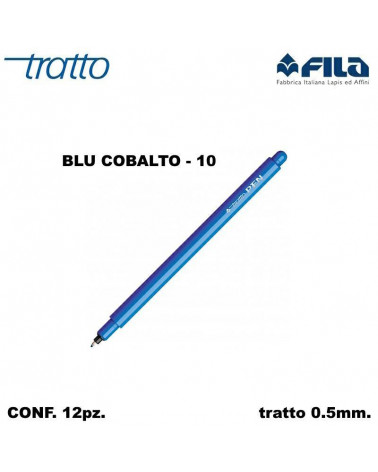 TRATTO MARCATORE PEN  BLU COBALTO 10 [12PZ]