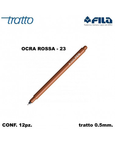 TRATTO MARCATORE PEN OCRA ROSSA 23 [12PZ]