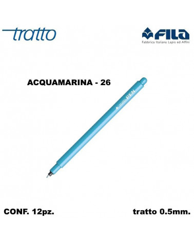 TRATTO MARCATORE PEN  ACQUAMARINA 26 [12PZ]