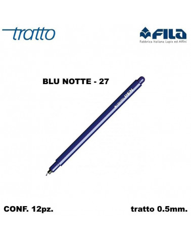 TRATTO MARCATORE PEN  BLU NOTTE 27 [12PZ]