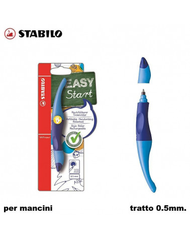 STABILO ROLLER EASY START PER MANCINI BLU
