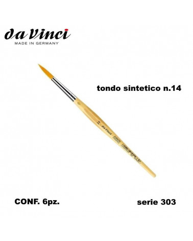 DA VINCI PENNELLO TONDO JUNIOR N.14 303 [6PZ]