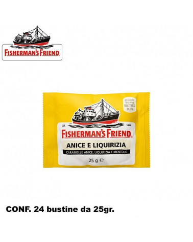 FISHERMAN'S FRIEND LIQUIRIZIA E ANICE 24pz.