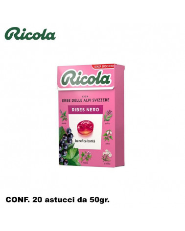RICOLA RIBES NERO 20pz.