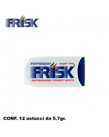 FRISK BOX PEPPERMINT S/Z 12pz.