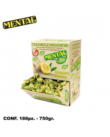 MENTAL BIO ZENZERO/LIMONE 750gr.188pz.