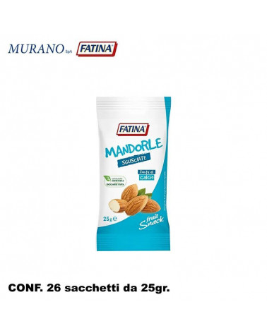 MANDORLE SGUSCIATE MURANO 25gr.26pz.