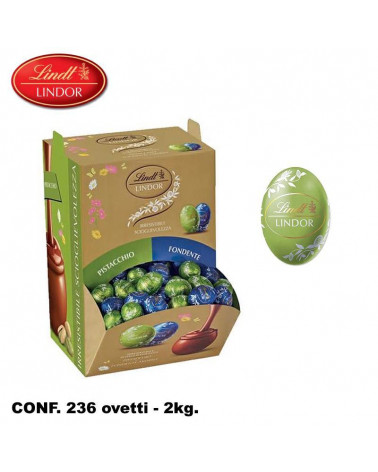 LINDT OVETTI LINDOR ASSORTITI 2kg.236pz.
