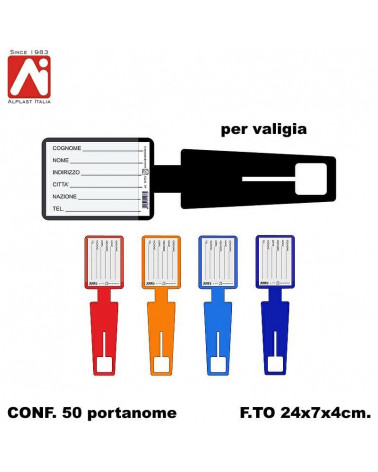 ALPLAST PORTANOME VALIGIA 1073 [50PZ]