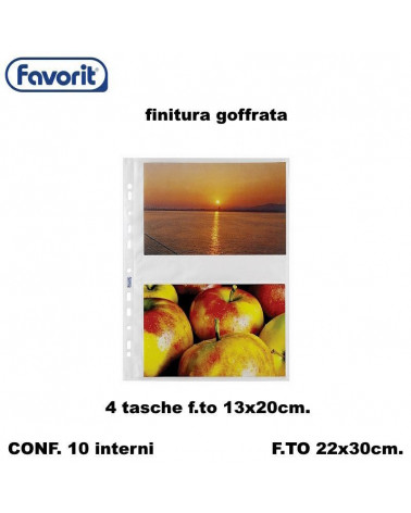 FAVORIT INTERNI FOTO 13X20 10PZ. LISTINO