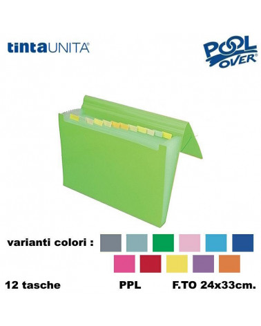 TINTA UNITA PORTADOCUMENTI SOFFIETTO A4 99713