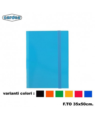 CROMA CARTELLA 3L. C/ELASTICO 35X50