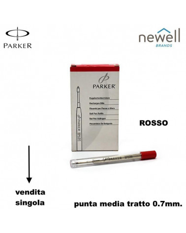 PARKER REFIL SFERA ROSSO-MEDIO