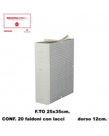 BREFIOCART FALDONE CON LACCI DORSO 12 [20PZ]