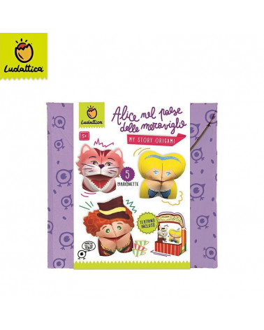 LUDATTICA ORIGAMI DELLE FIABE ALICE NEL PAESE DELLE MERAVIGLIE 23508