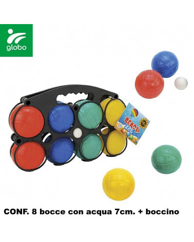 GLOBO BOCCE 7CM C/ACQUA + P/BOCCE