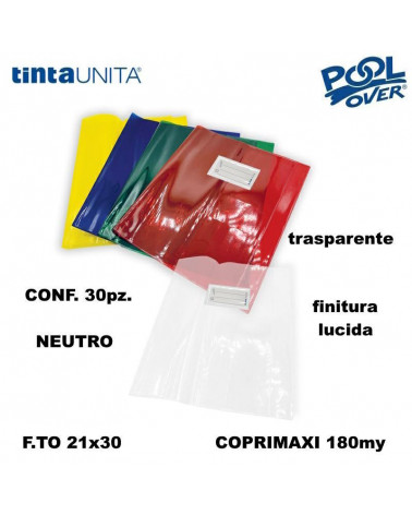 TINTA UNITA COPRIMAXI SUPERCRISTAL 180MY NEUTRO [30PZ]