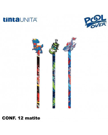 TINTA UNITA YOUNG MATITA CON TOPPER [12PZ]