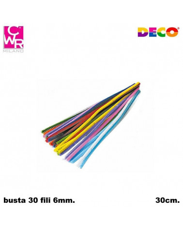 CWR CINIGLIA DIAM.6mm. BUSTA 30 FILI 30cm.