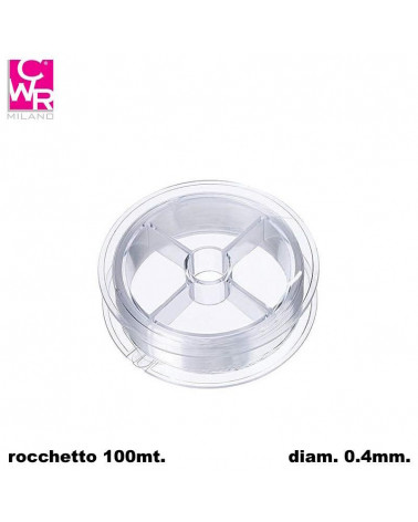 CWR FILO NYLON 0,40mm. ROCCHETTO 100mt.