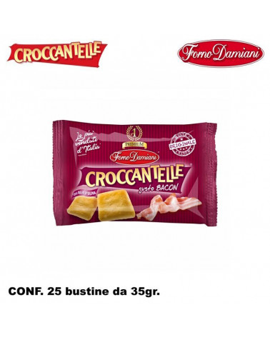 CROCCANTELLE BACON 35gr.25pz.