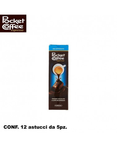 POCKET COFFEE DECAFFEINATO 62.5gr. T.5 12pz.