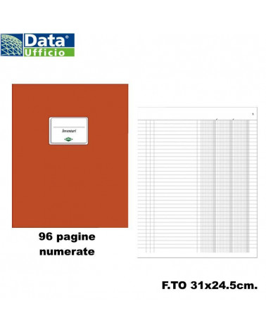 DATA UFFICIO LIBRO INVENTARI 25X31 1351
